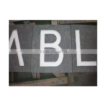 sandblast black granite