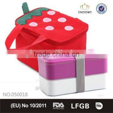 Strawberry kids lunch bag lovely shape