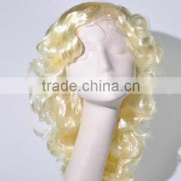 Fashion Halloween short blond wig synthetic costume wig N283