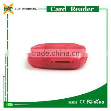 High Speed Transparent Car Shape Card Reader Support tf sd Memory Card photo-5