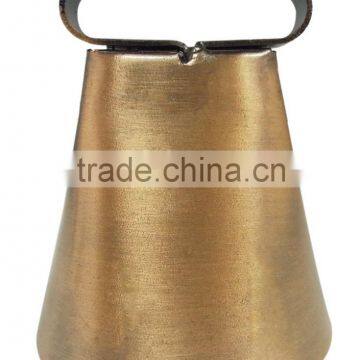 Hunting Bell in Plated or Painted Color Surface With Logo and Strap Attached