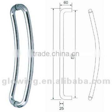 Door tubing pull handle