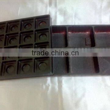 E china suppliers Chocolate blister food packaging packing box