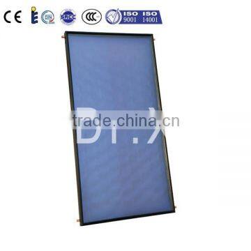 blue titanium flat plate solar collector