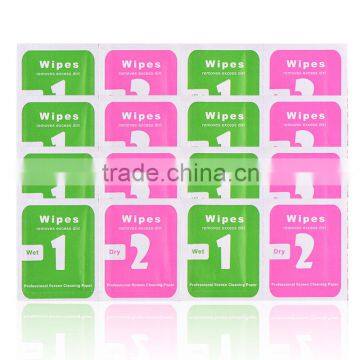 aluminium-foil package wet dry wipes 2in1 Japanese wet wipes