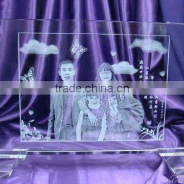 Different style crystal office cube on your desk