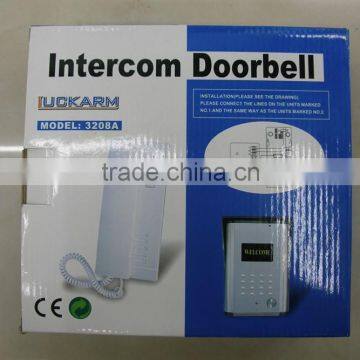 Apartment Remote Control Hanging Talking Doorbell Audio Intercom System photo-3