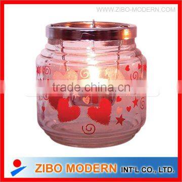 candle jar glass bottle