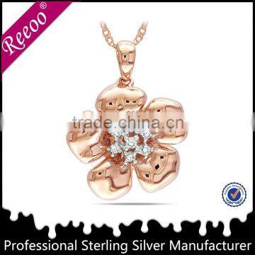 Sterling silver pendants flower of life pendant