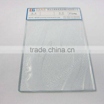 3mm-8mm Flame Pattern Glass