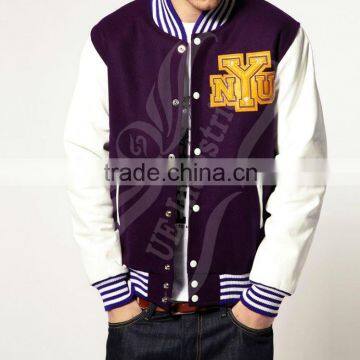 UEI-VJ-3544 bomber jacket , baseball jacket , school varsity jacket , college varsity jacket , wool body jacket, custom jacket