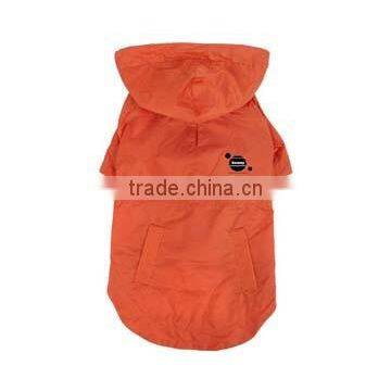 Best selling custom logo orange wind breaker dog raincoat clothes pets product12