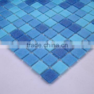 LJ JY-SW-03 Permium Wholesale Decorative Aqua Blue Glass Mosaic Pool Tile Prices Indian Bathroom Tiles Cheap