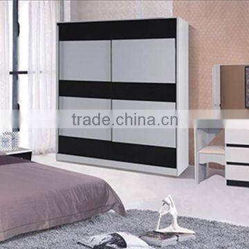 Customized 0.45 Per Cubic Meter CBM 2 Door Wardrobe