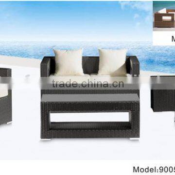 Commercial furniture star hotel sofa & chairs lobby furniture in rattan/wicker material