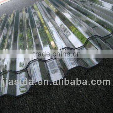 PC corrugated sheet extrusion line/clear corrugated polycarbonate sheet/polycarbonate corrugated sheet