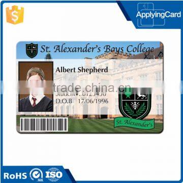 LF 125Khz EM4100 School Student photo id card design RFID card