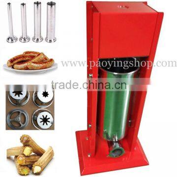 3L 5L 7L 10L 15L Hand Crank Vertical Spanish Churros Maker Sausage Stuffer