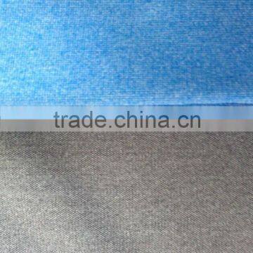 Cation yarns brushed tricot for garments