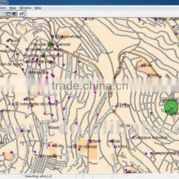 Rwanda mapinfo tab map esri shp format map