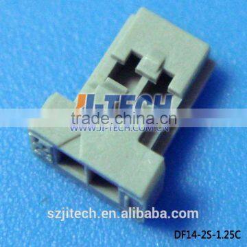 Hirose 1.25mm pitch 2 pin DF14-2S-1.25C housing female PCB board to wire connector