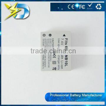 Rechargeable high quality battery for digital camera for Canon nb-10l