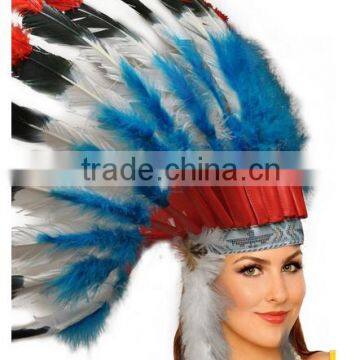 Adult Native American Feather Headdress