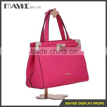 fashion design quality steel lady bag display bag hanger