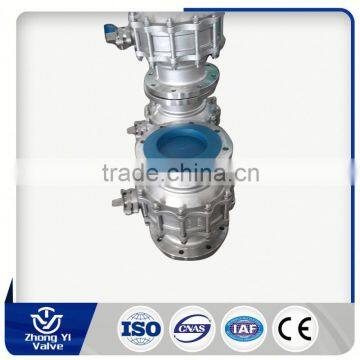 Manual Operated Casting motorized flanged ball valve with long handle