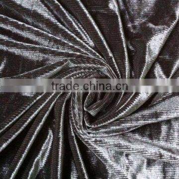 Hot Seal Stripe Korea velvet fabric from direct manufacturer