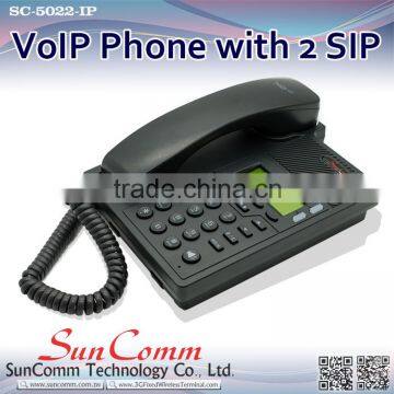 SC-5022 for business use PoE VoIP Phone with 2 SIP account