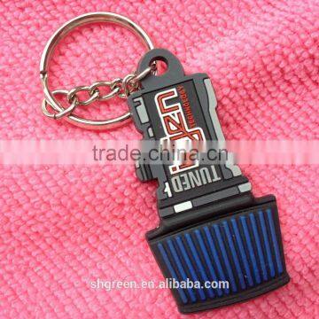 Cartoon 3D Silicone Rubber Keychain