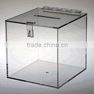 Clear Acrylic Ballot Box C1222020