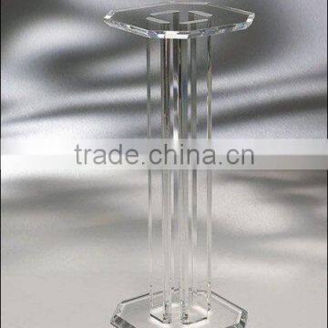 Acrylic Octagon Pedestal