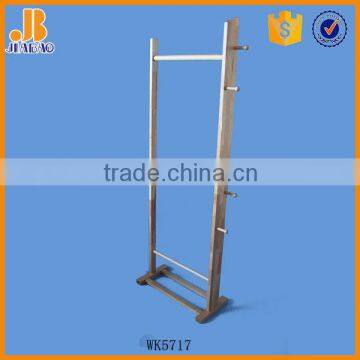 Natual color wooden Stand Hanger