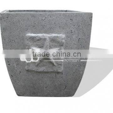 Vietnam Garden Cement Planter Lightweight Concrete Containers