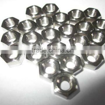High quality stainless steel hex nuts