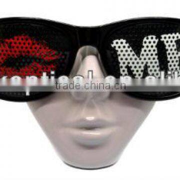 2013 Fashion Custom Logo Sunglasses Printing Lenses Sunglasses With Pinhole Sticker Printing Logo On Lens Sunglasses(BSP2836)