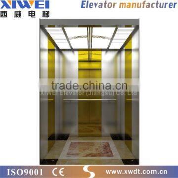 XIWEI Brand 450kgs Small Passenger Construction Or Home Villa Elevator