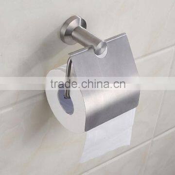 304 stainless steel Toilet Paper Holder with Cover toilet paper holder with shelf