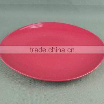 M1046E-0 12" melamine unique dinner plate