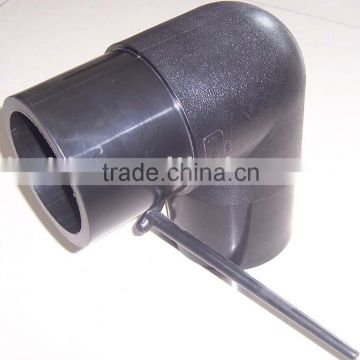 pipe mould of PE butter welding elbow 90 degree (equal) fitting mould