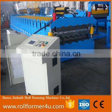 China Supplier Roofing Sheet Wall Panel Double Layer Roll Forming Machine photo-3