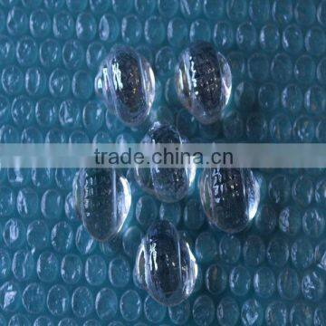 Conch Shape Glass Stones,white Glass Stones