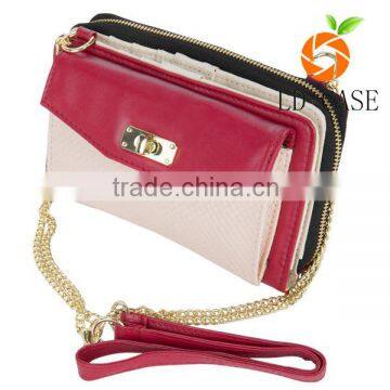 PU Leather Mini Purse Handbag Clutch Crossbody Bag for Iphone /Samsung