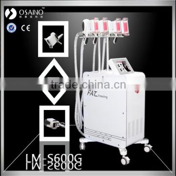 4 Handle Cooling therapy Fat Freeze Cellulite Reduction Vacuum Photon Therapy Machine