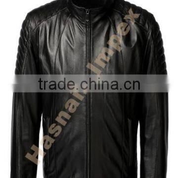 Men's new stylish leather jacket