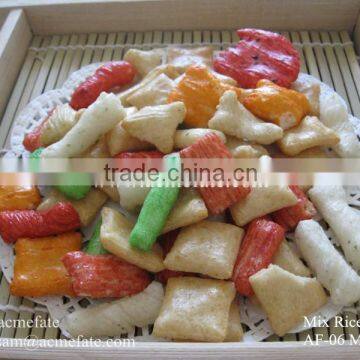 hot sell and good quality sweet snacks dryed rice cracker in Korean