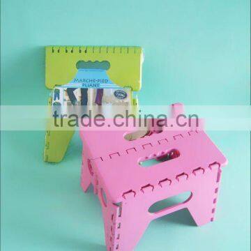 CHILDREN MINI STEP FOOT STOOL FOLDING EASY TAKING PLASTIC STOOL