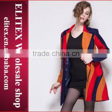 2015 Unique Sexy Fashion Ladies Cashmere Overcoat Winter Dress photo-5